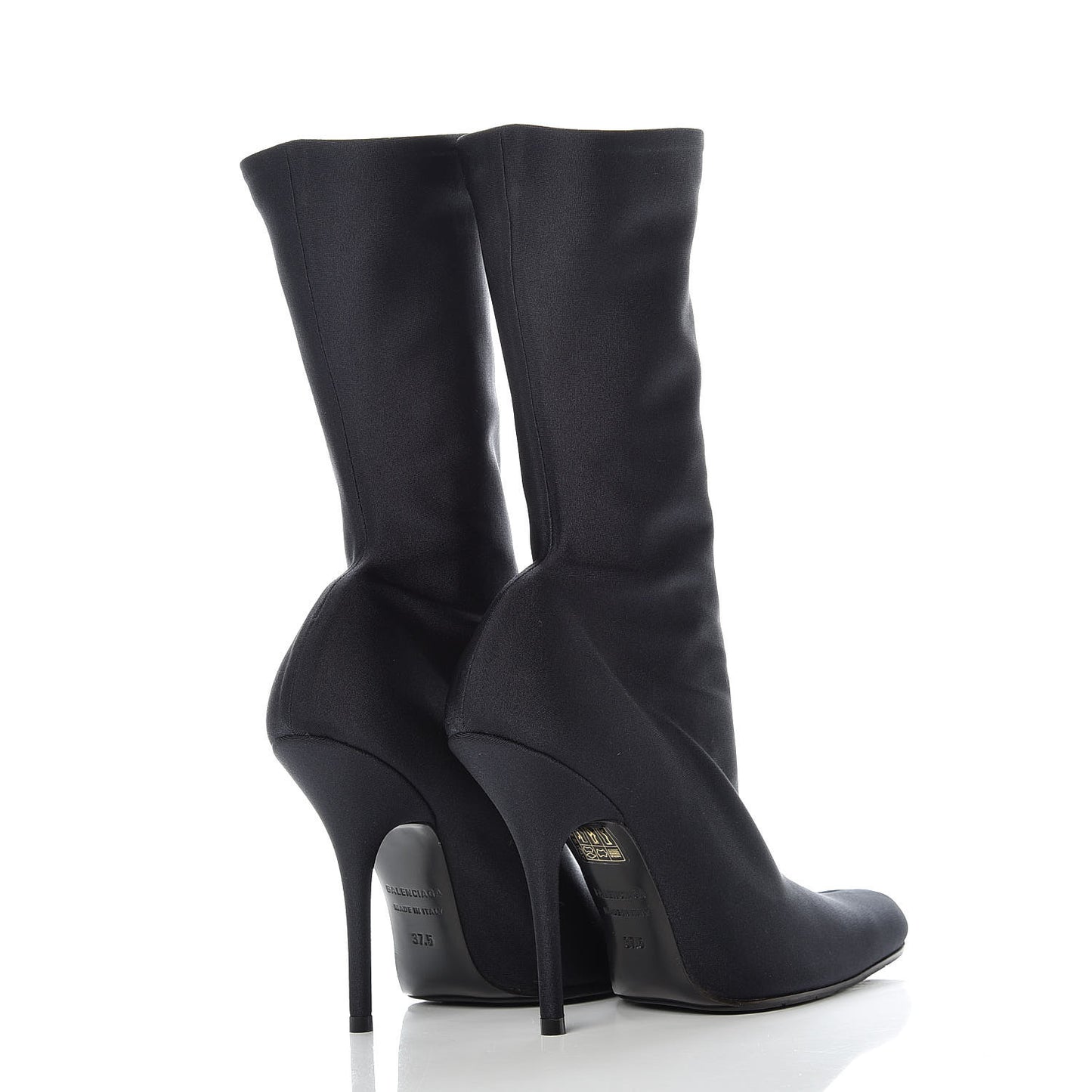 Fabric 110mm Booties 37.5 Black