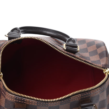 Louis Vuitton Damier Ebene Speedy Bandouliere 25 3 of 3