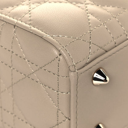 Christian Dior Lambskin Cannage Small My ABCDior Lady Dior Beige 8 of 12