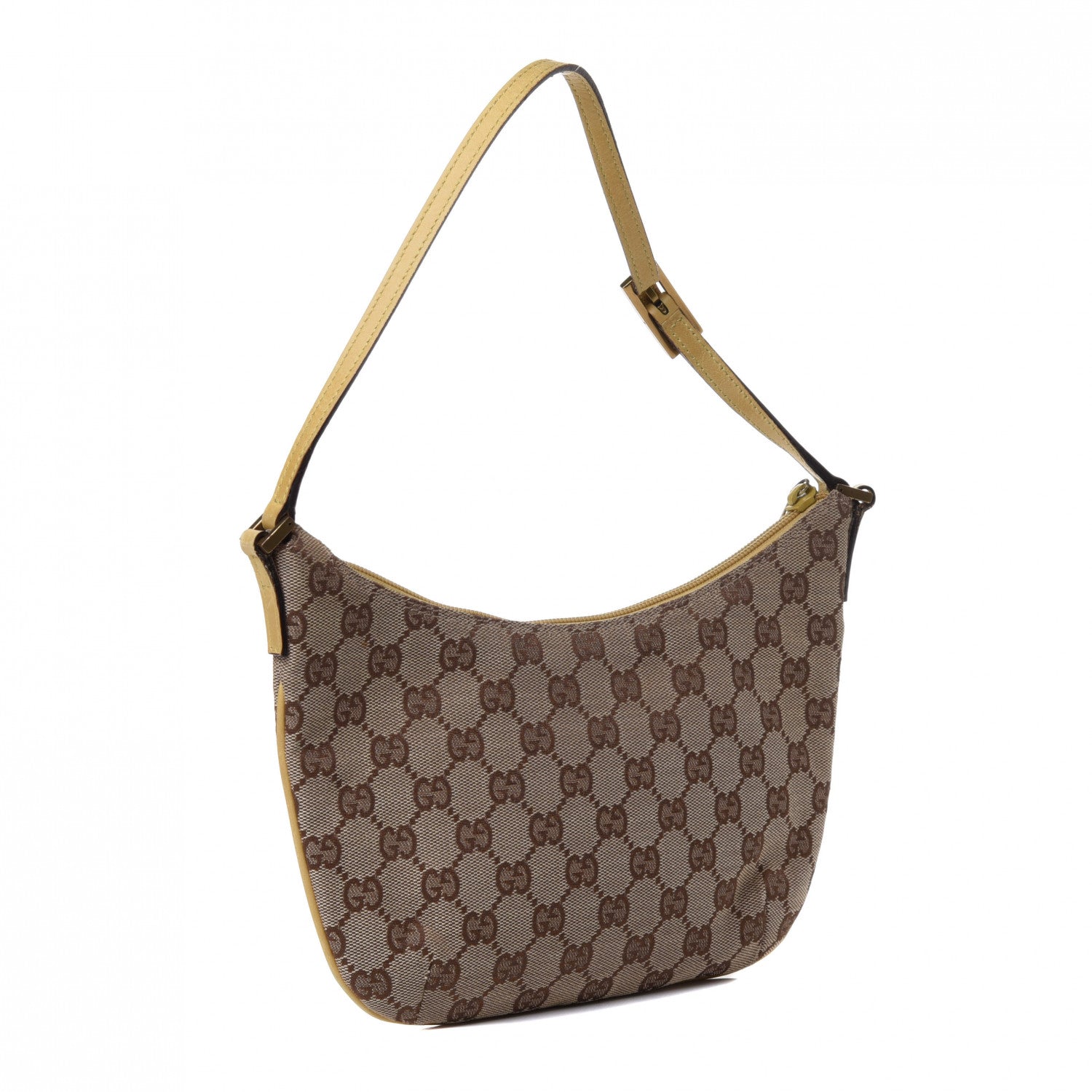 Gucci Monogram Pochette Beige 2 of 5