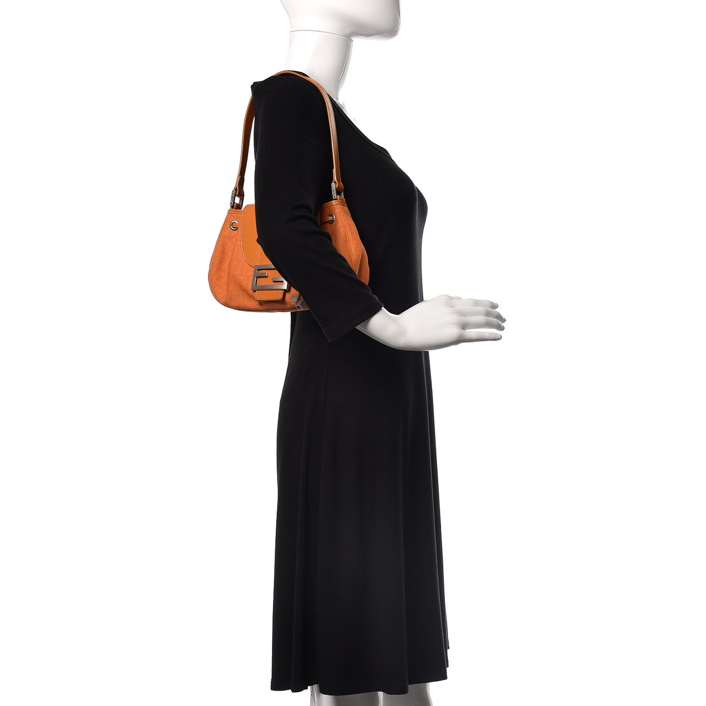 Zucchino Cuoio Shoulder Bag Mandarino