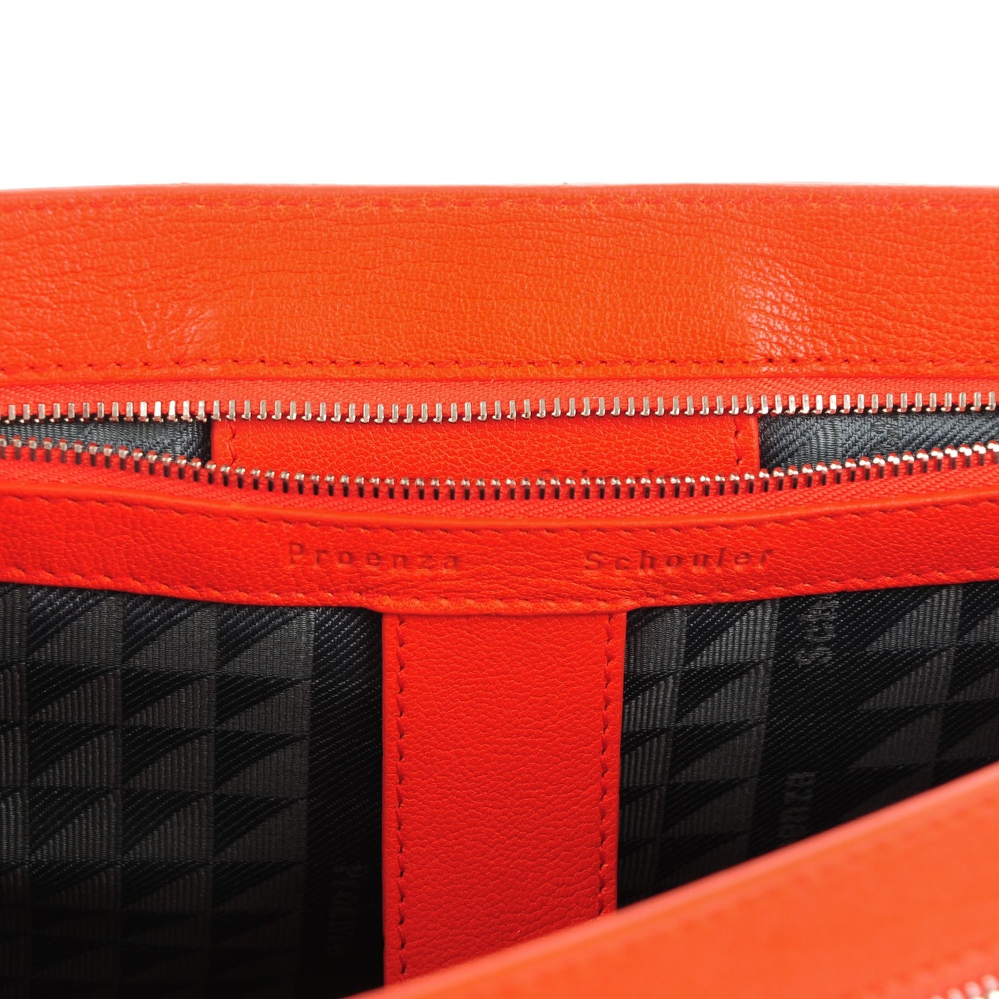 Lambskin Medium PS1 Satchel Orange Pepper