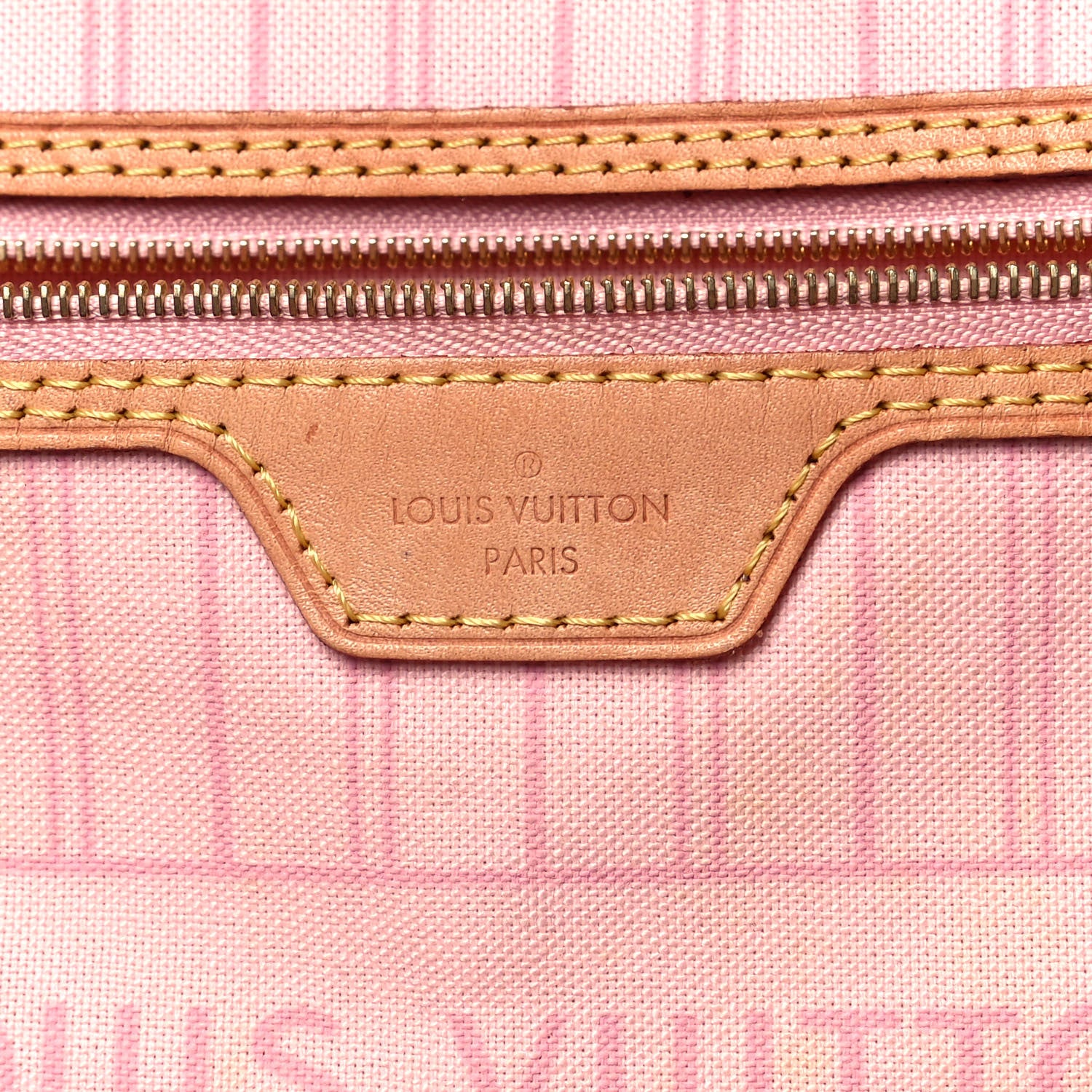 Louis Vuitton Damier Azur Neo Neverfull GM Rose Ballerine 7 of 18