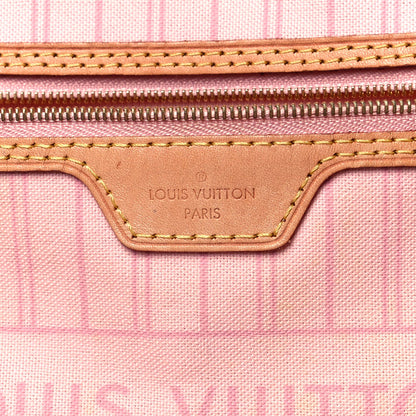 Louis Vuitton Damier Azur Neo Neverfull GM Rose Ballerine 7 of 18