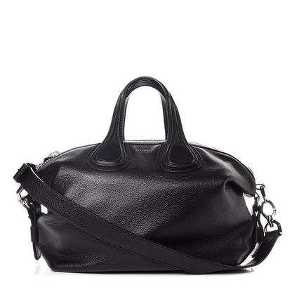 Givenchy Pebbled Calfskin Small Nightingale Black 1 of 8
