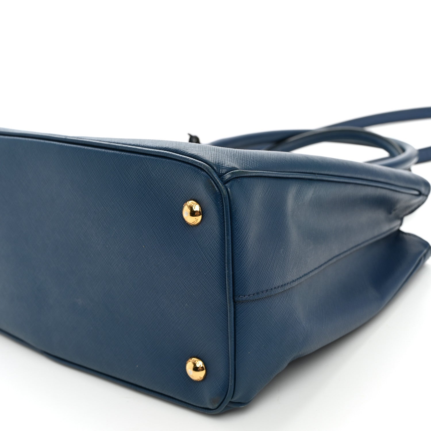 Prada Saffiano Medium Galleria Double Zip Tote Cobalto 11 of 13