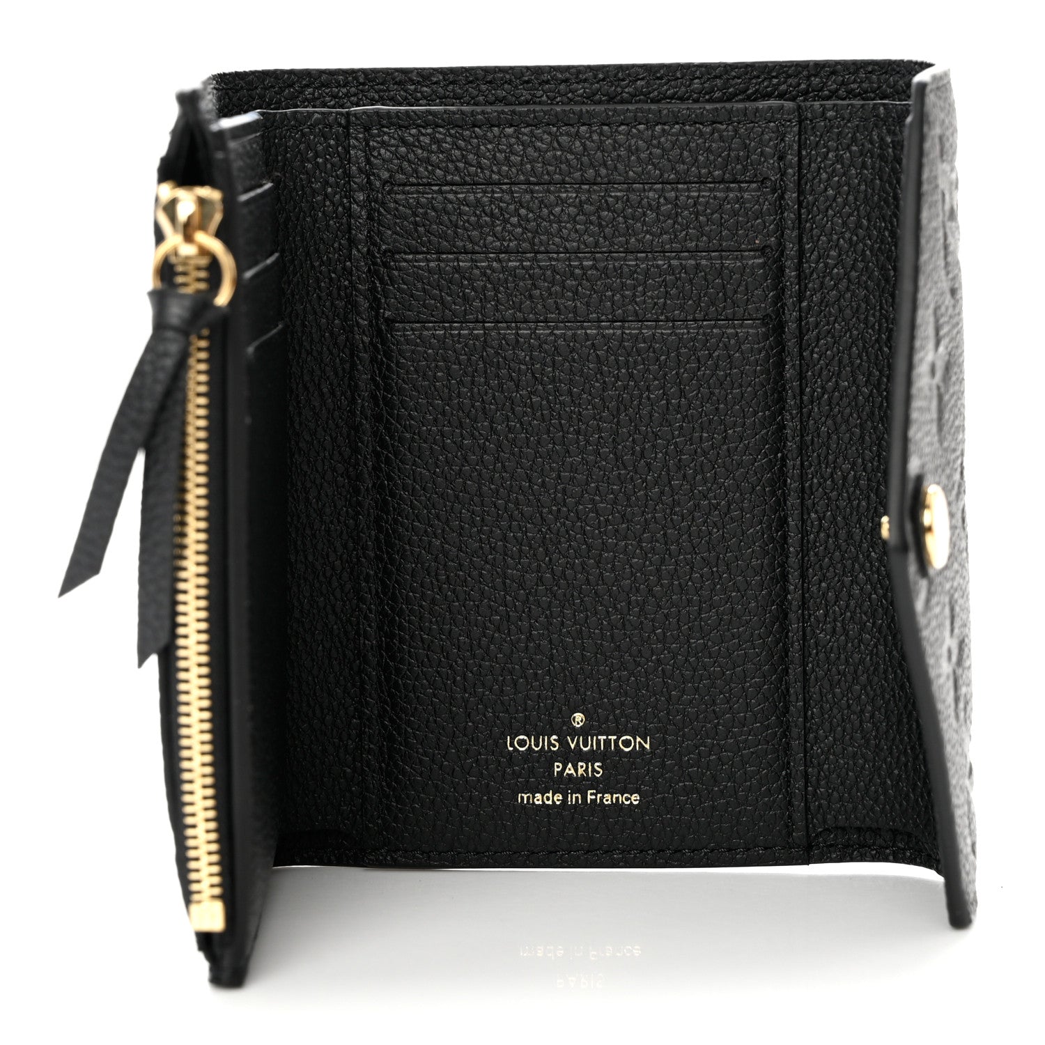 Louis Vuitton Empreinte Victorine Wallet Black 5 of 7