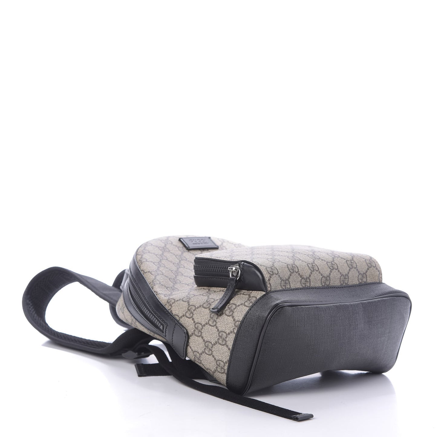GG Supreme Monogram Small Eden Day Backpack Black