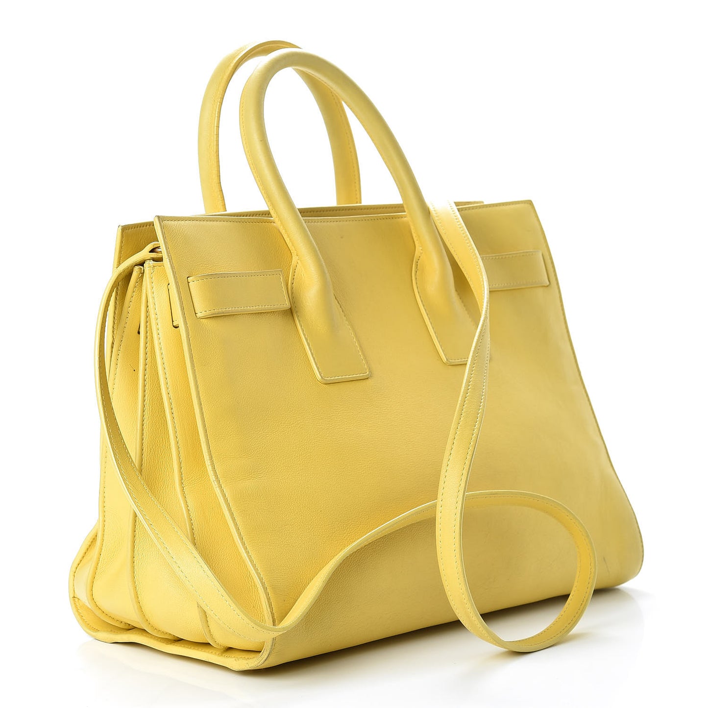Calfskin Small Sac De Jour Yellow