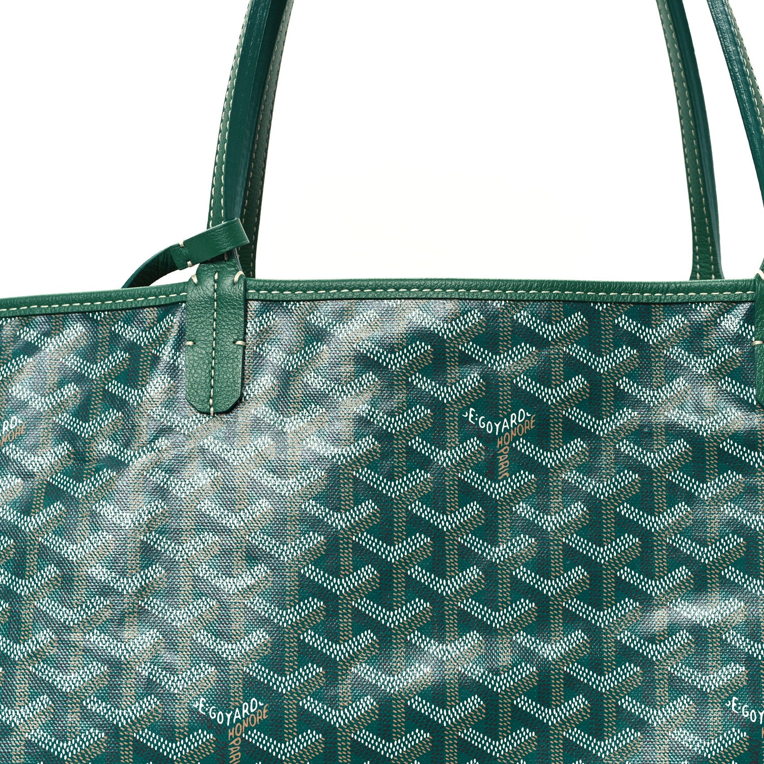 Goyard Goyardine Saint Louis GM Green 9 of 11