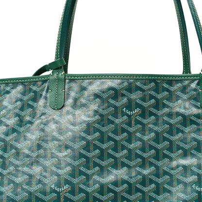 Goyard Goyardine Saint Louis GM Green 9 of 11