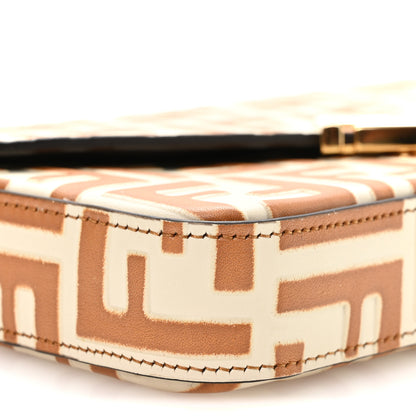 Fendi Calfskin FF Diamonds Wallet On Chain Camellia Caramel 9 of 11
