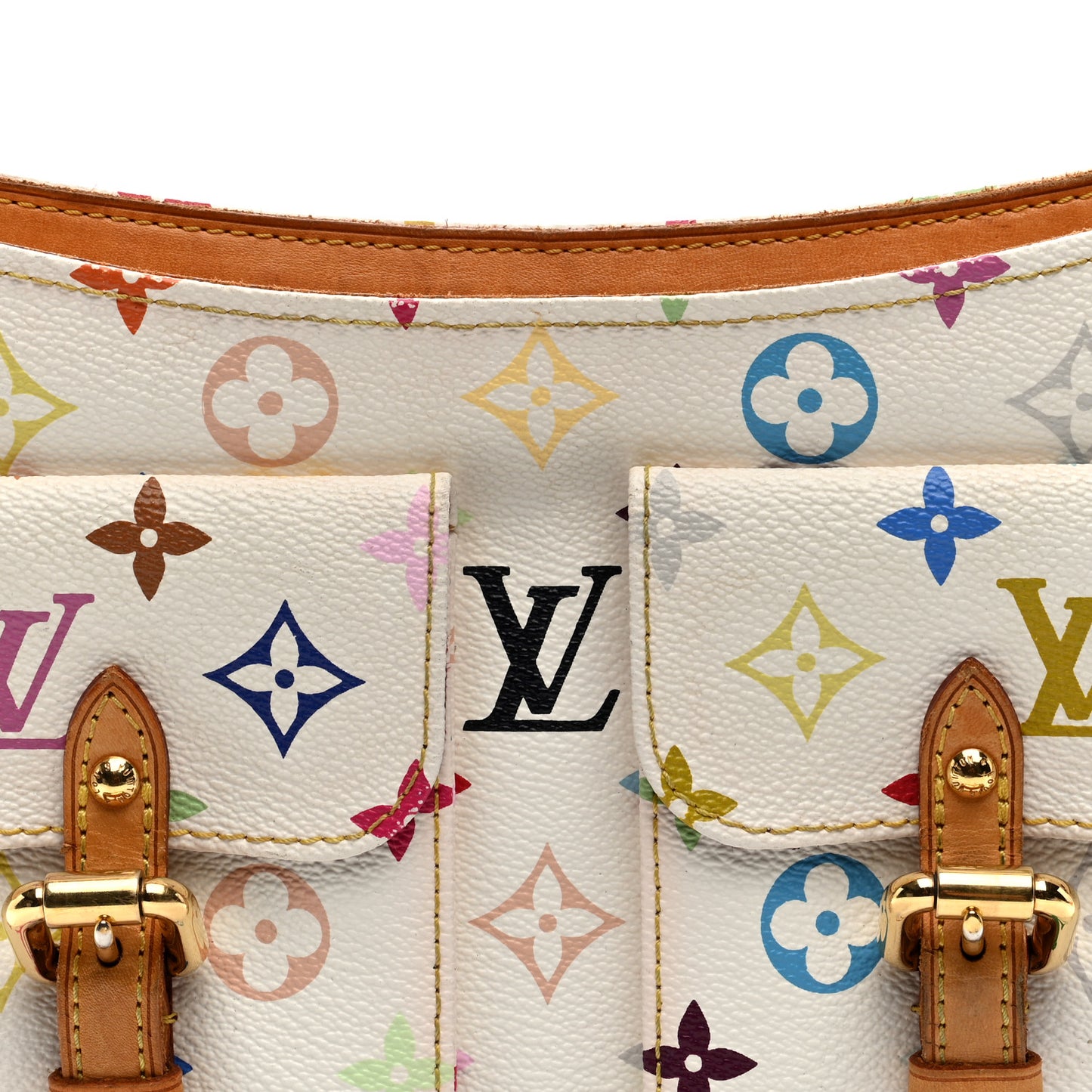 Monogram Multicolor Lodge PM White
