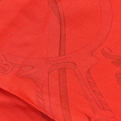 Hermes Silk Concours D'Etriers Scarf Shawl 140 2 of 4