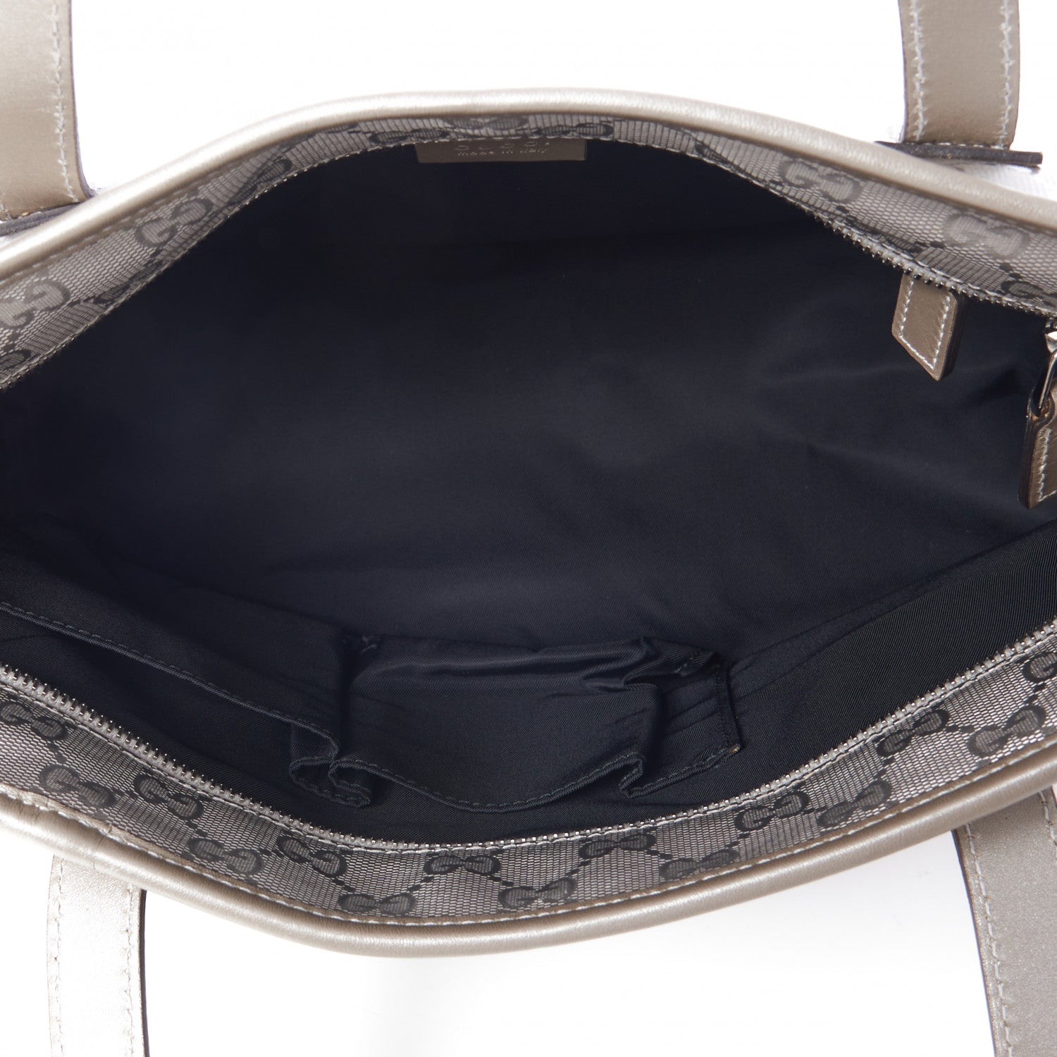Gucci Imprime Monogram Small Joy Tote Silver 4 of 8