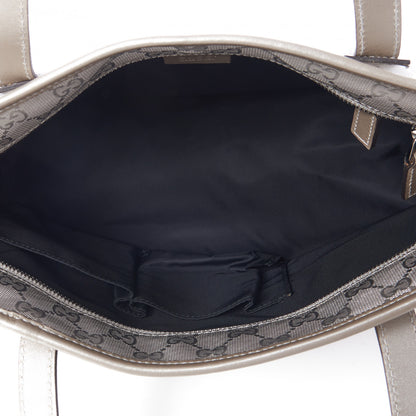 Gucci Imprime Monogram Small Joy Tote Silver 4 of 8