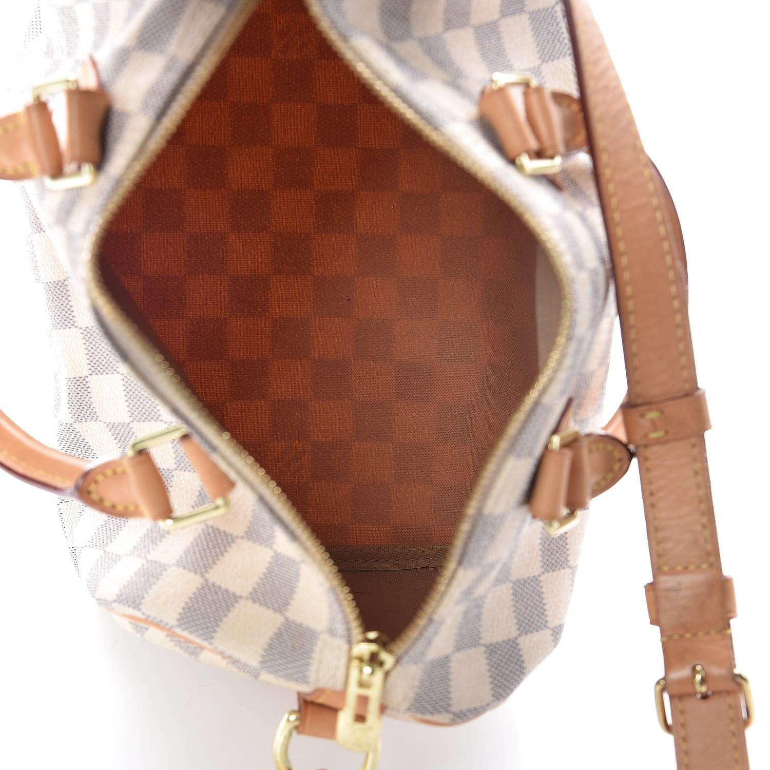 Louis Vuitton Damier Azur Speedy Bandouliere 25 8 of 12