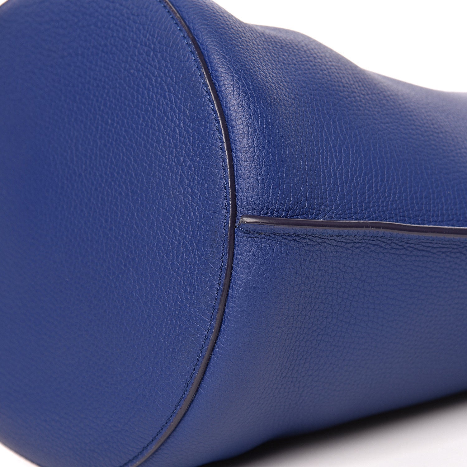 Celine Supple Grained Calfskin Big Bag Bucket Cobalt 11 of 11