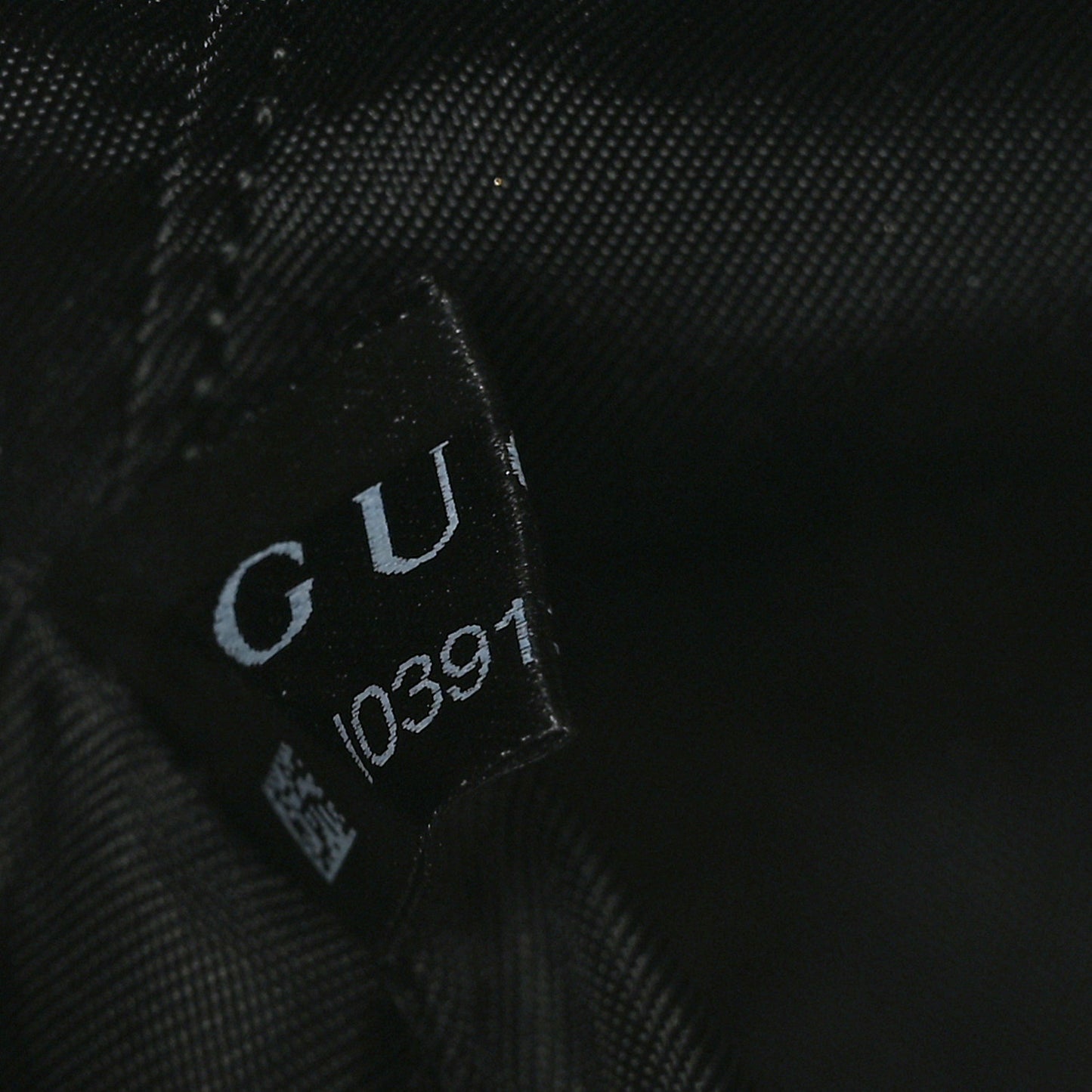 Canvas Web Slim Belt Bag Black