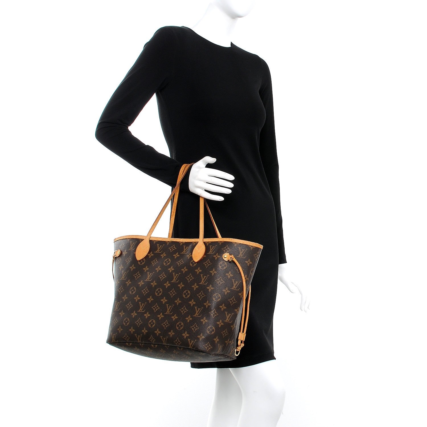 Louis Vuitton Monogram Neverfull MM 2 of 10