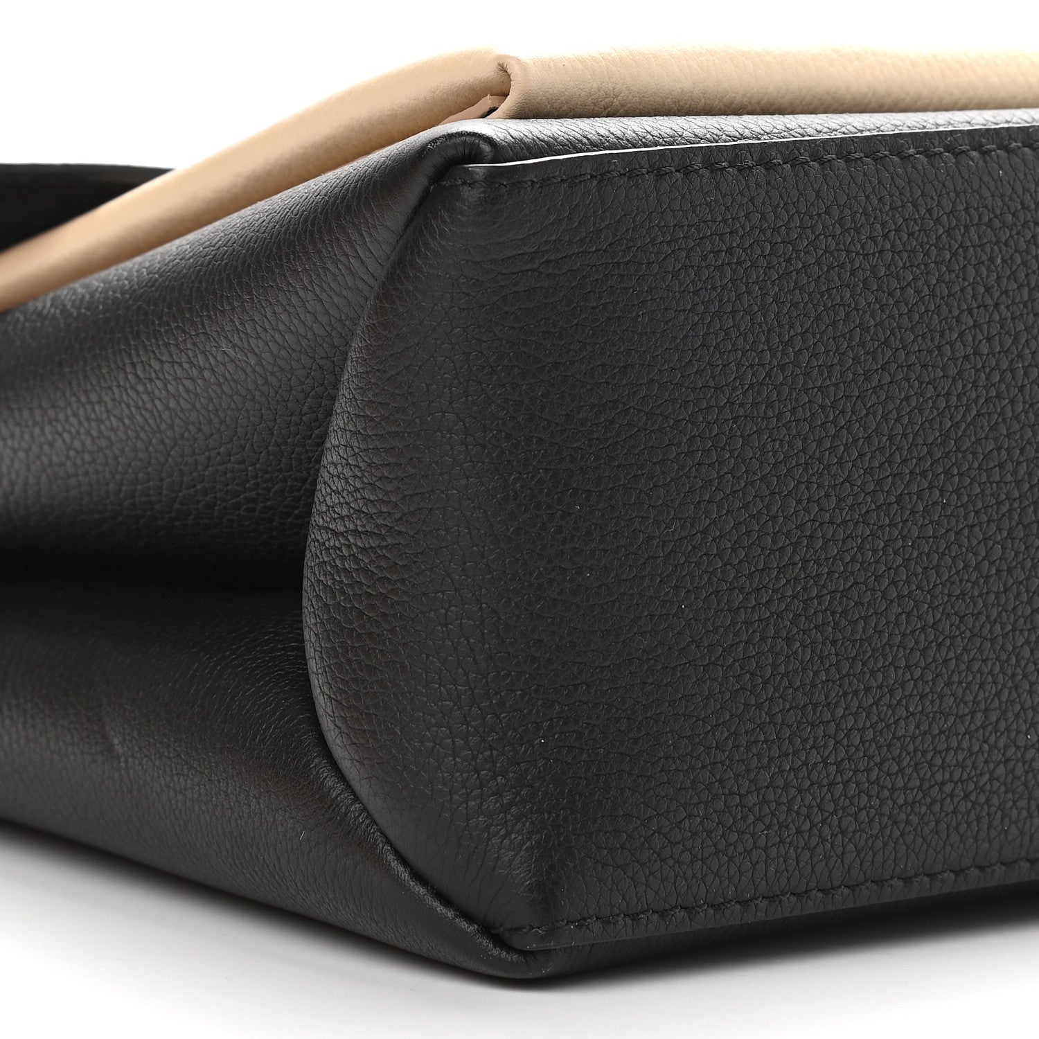 Louis Vuitton Soft Calfskin My Lockme Top Handle Vanille Black 7 of 8