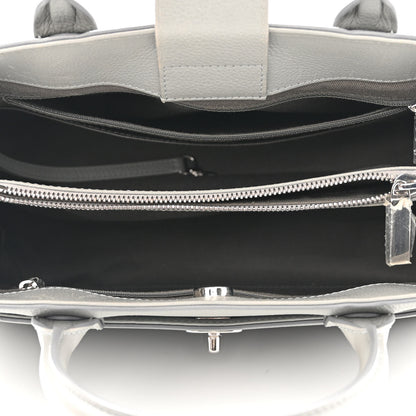 Chanel Grained Calfskin Small Neo Executive Shopper Tote Grey 5 of 17