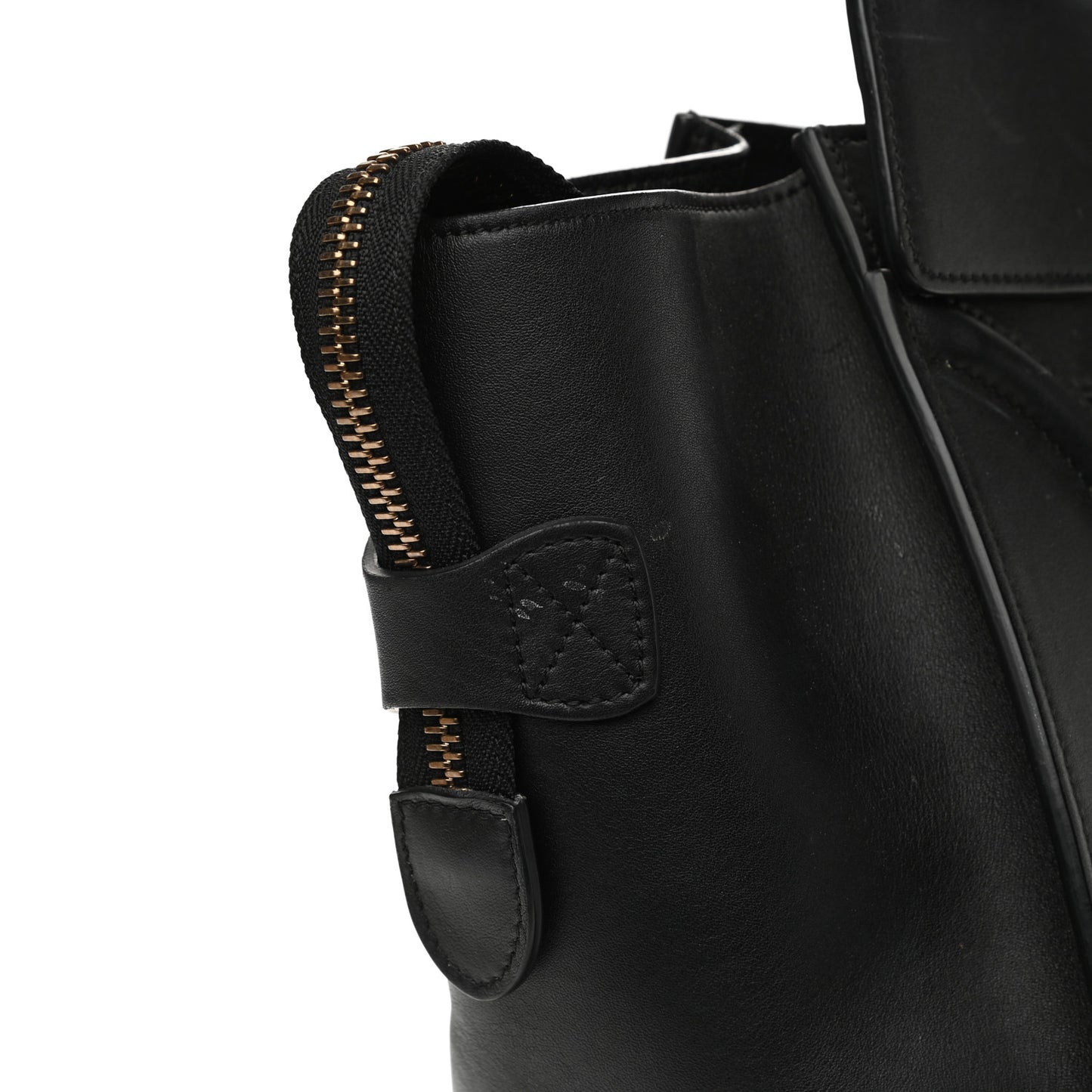 Smooth Calfskin Mini Luggage Black