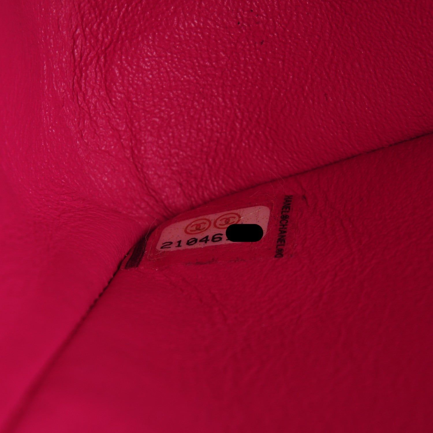 Chanel Lambskin Chevron Quilted Mini Rectangular Flap Pink 8 of 9