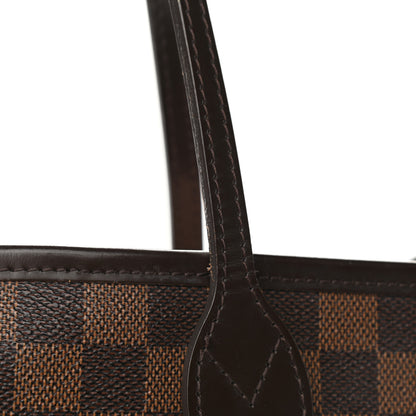 Louis Vuitton Damier Ebene Neo Neverfull MM Rose Ballerine 13 of 13