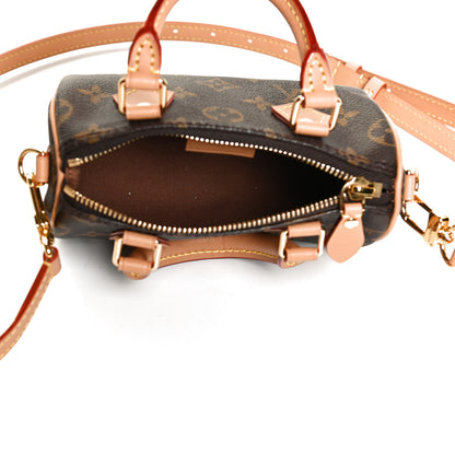 Louis Vuitton Monogram Nano Speedy Bandouliere 5 of 11