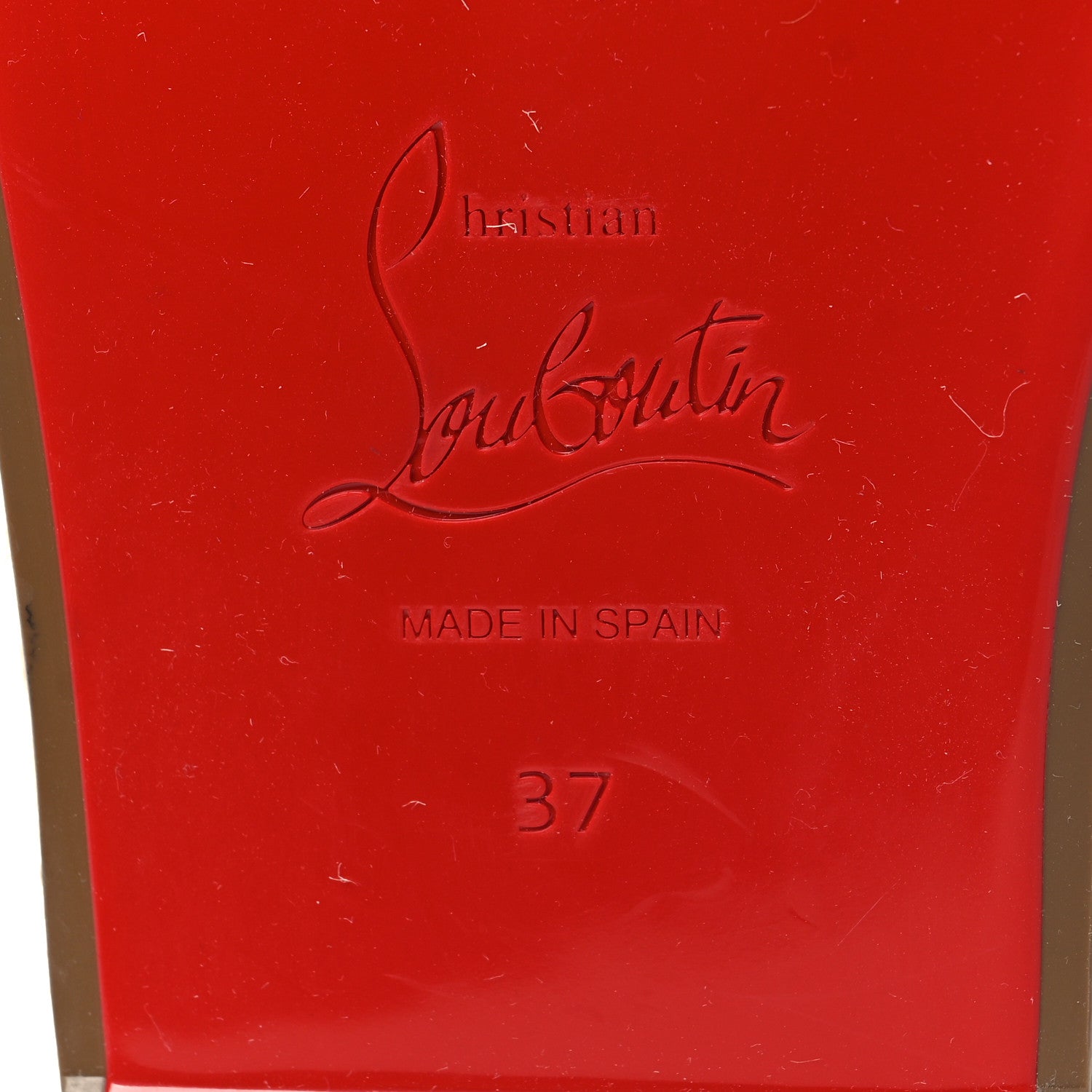 Christian Louboutin Goatskin Mariza Zeppa 130 Espadrille Sandals 37 Black Natural 6 of 7