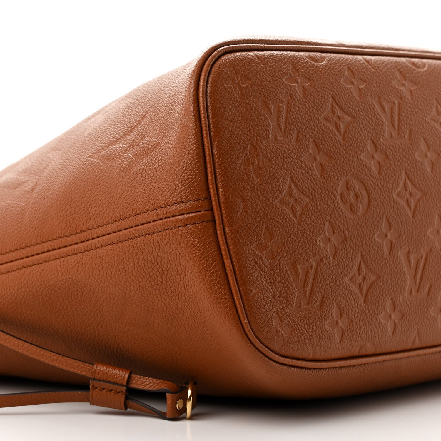Louis Vuitton Empreinte Monogram Giant Neverfull MM Cognac 8 of 9