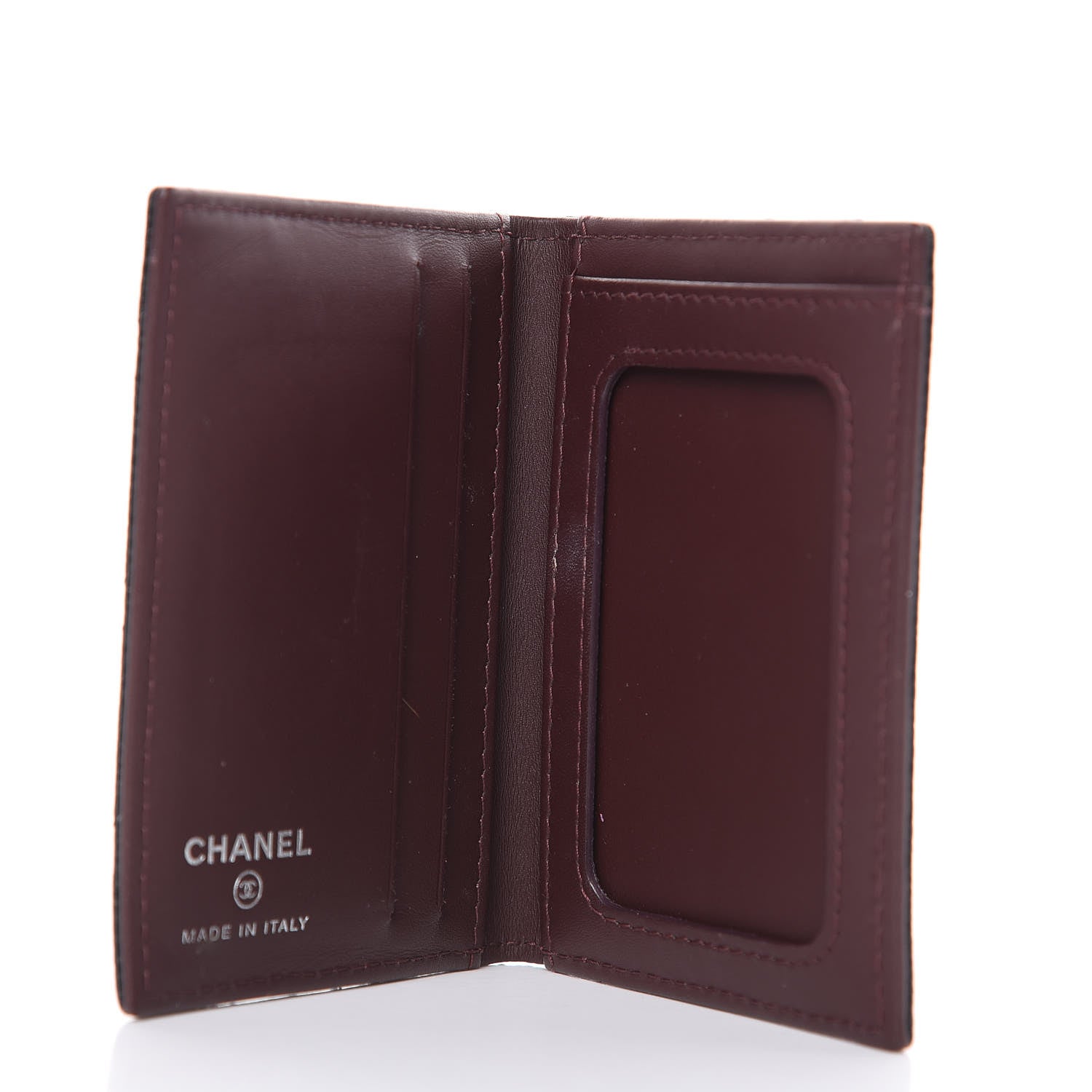 Chanel Caviar Quilted Card Holder Wallet Black 5 of 10