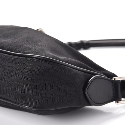 Christian Dior Monogram Lovely Shoulder Bag Black 9 of 9