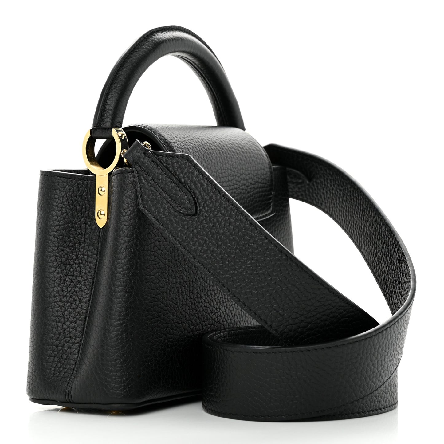 Taurillon Mini Capucines Black