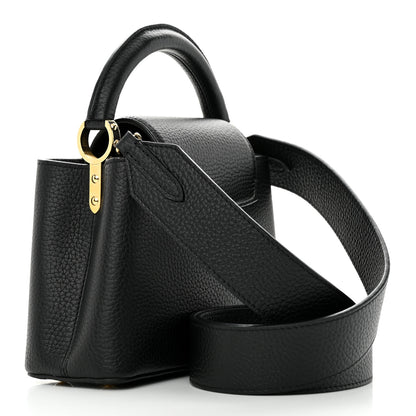 Louis Vuitton Taurillon Mini Capucines Black 3 of 10