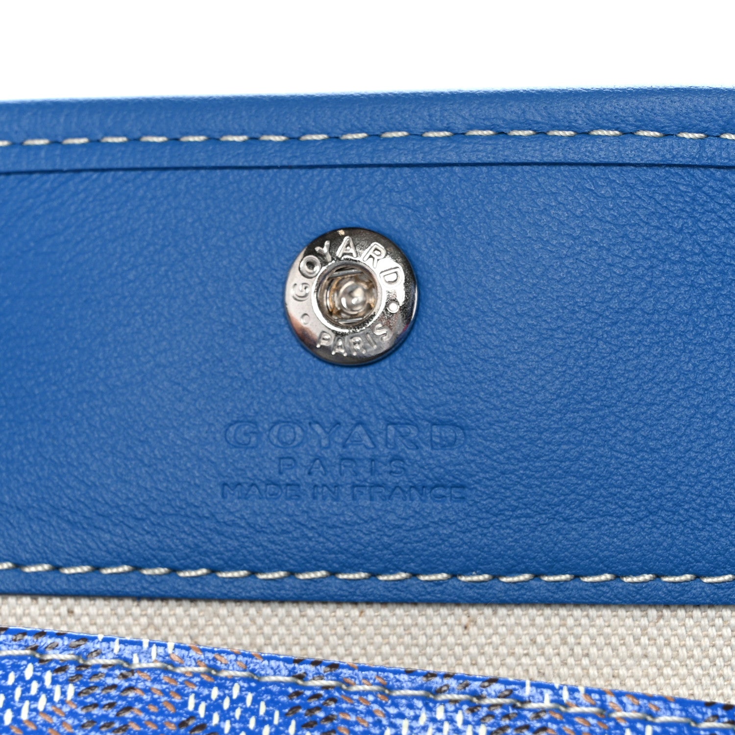 Goyard Goyardine Reversible Mini Anjou Sky Blue 11 of 17