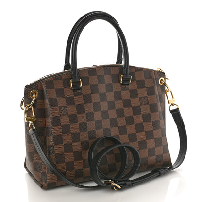 Louis Vuitton Damier Ebene Odeon Tote PM Black 2 of 9