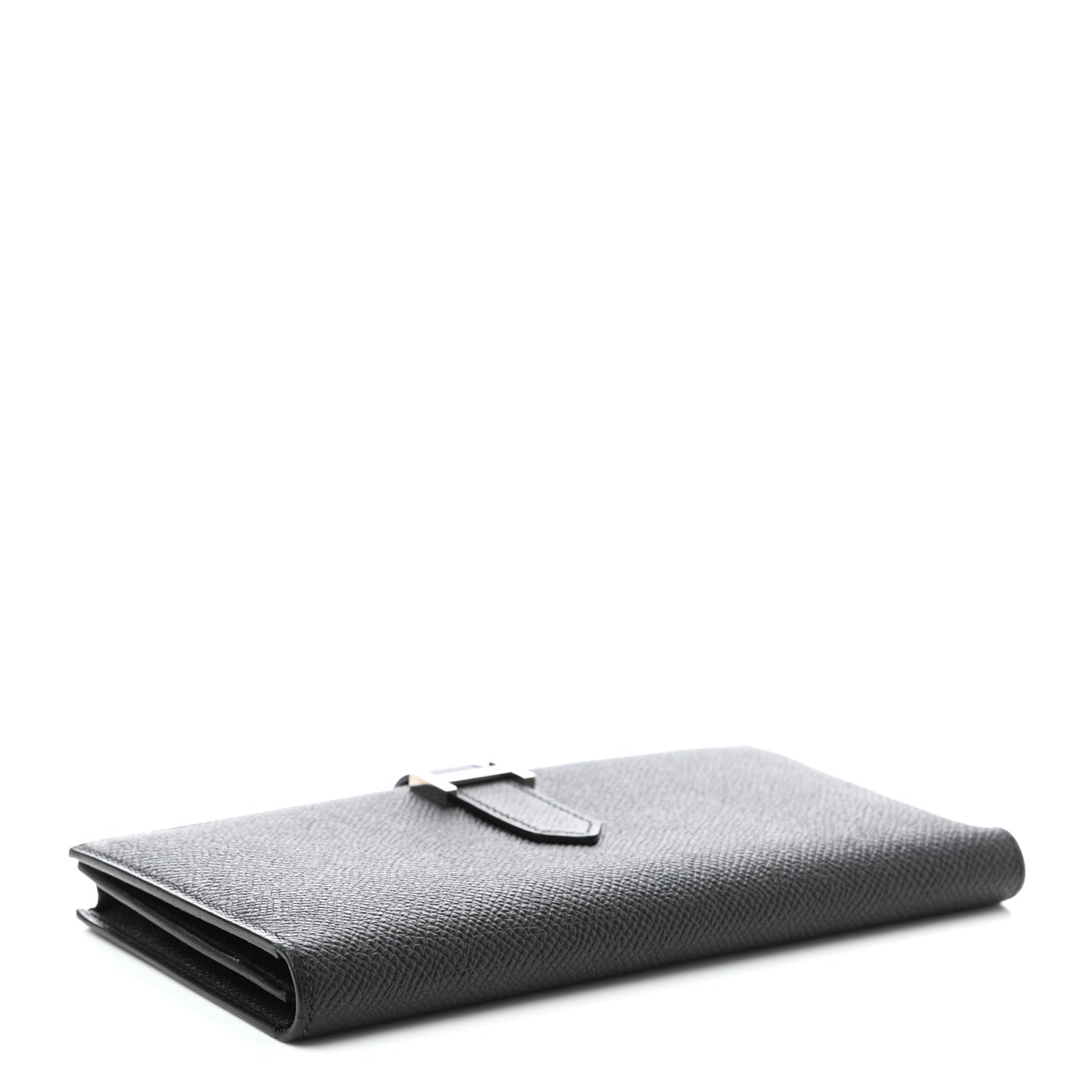 Hermes Epsom Bearn Gusset Wallet Black 4 of 8