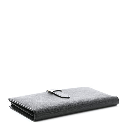 Hermes Epsom Bearn Gusset Wallet Black 4 of 8