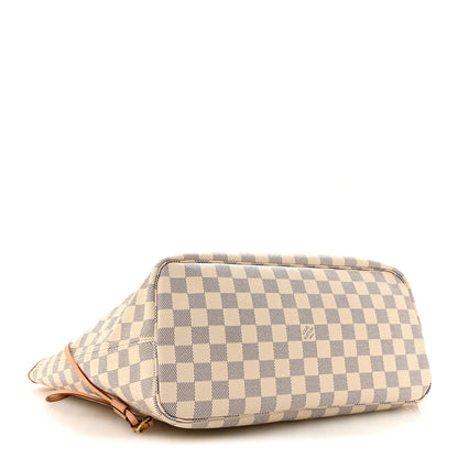 Louis Vuitton Damier Azur Neo Neverfull MM Rose Ballerine 5 of 13