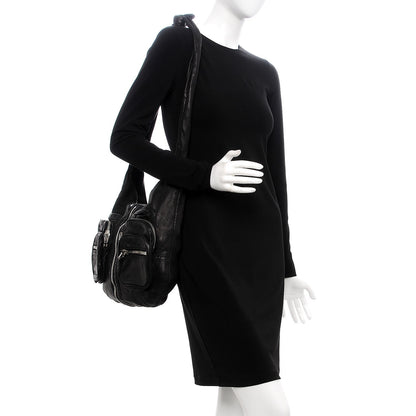 Alexander Wang Lambskin Donna Hobo Black 2 of 6