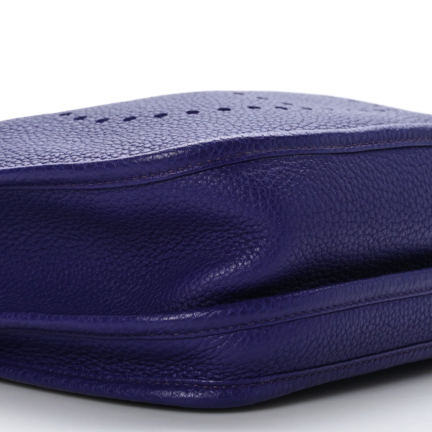 Hermes Taurillon Clemence Evelyne III PM Iris 8 of 10