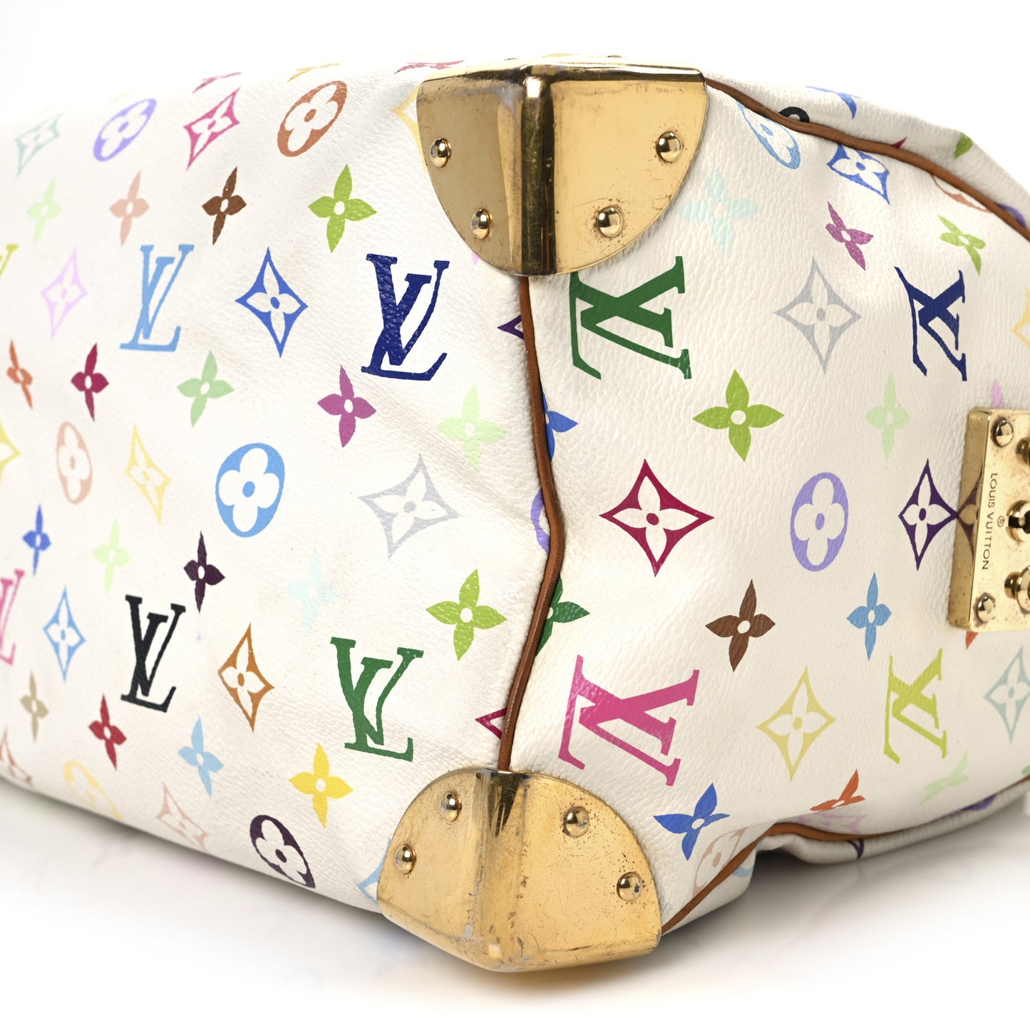 Monogram Multicolor Speedy 30 White