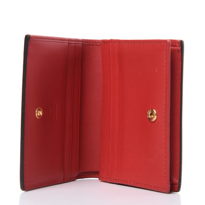 Gucci GG Supreme Monogram Blooms Card Case Beige Blue Navy Hibiscus Red 5 of 8