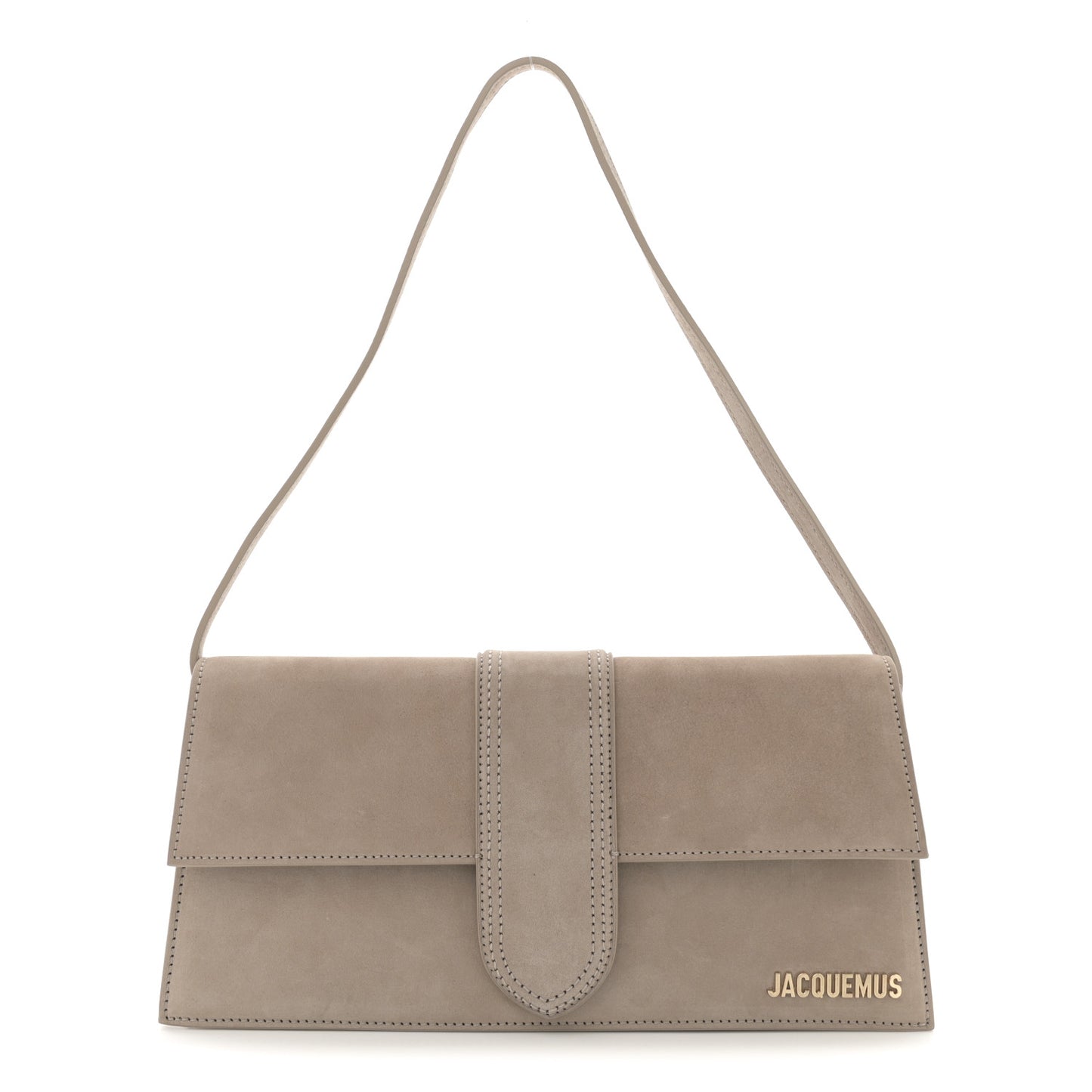 Suede Le Bambino Long Dark Beige