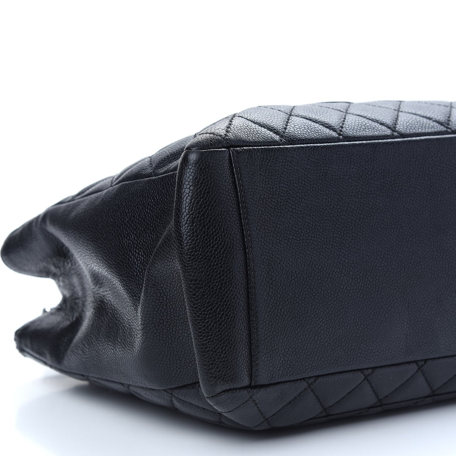 Chanel Caviar Quilted Grand Shopping Tote GST Black 8 of 12