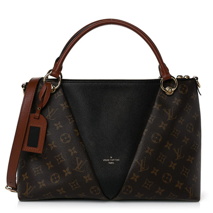 Louis Vuitton Monogram V Tote MM Black 1 of 19
