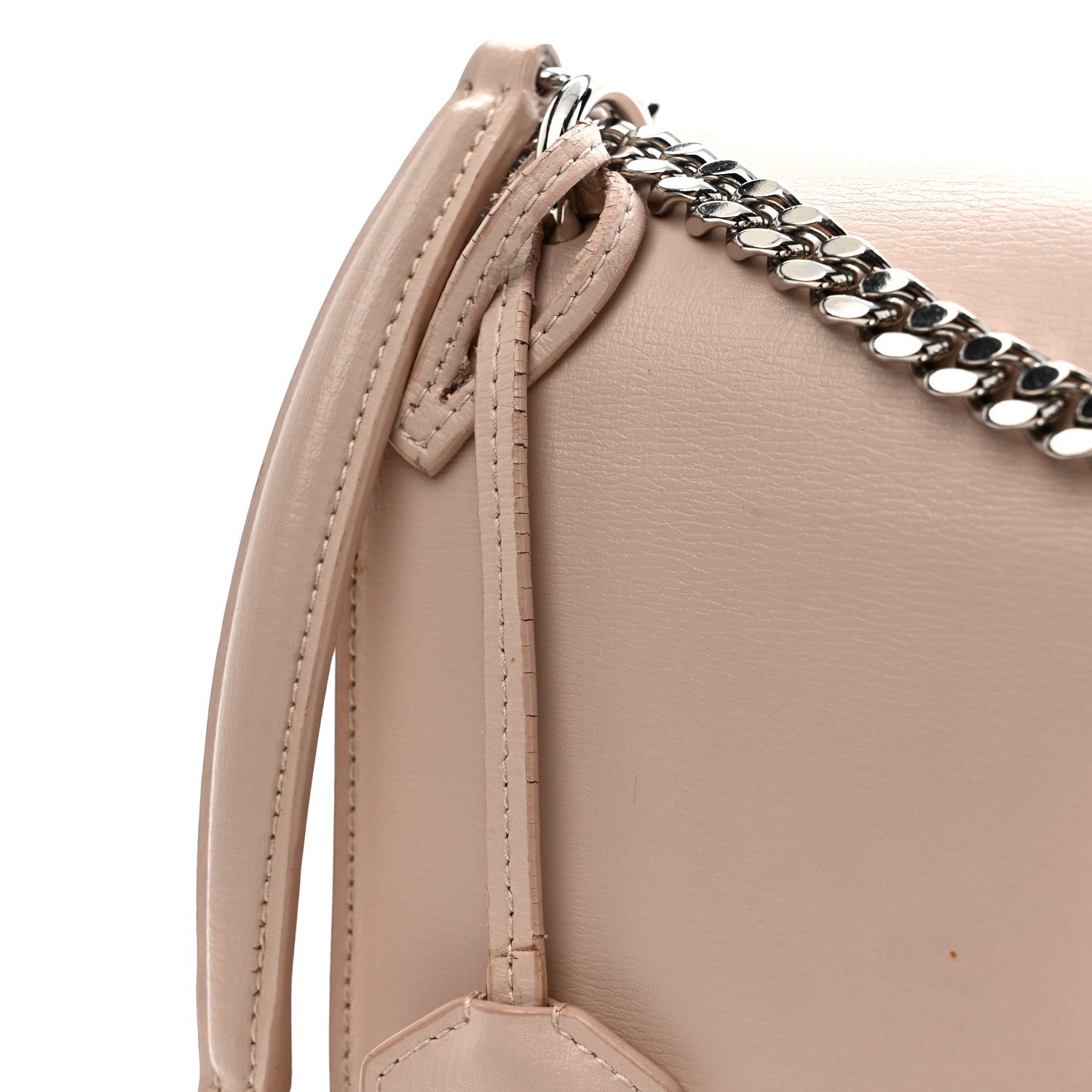 Saint Laurent Calfskin Medium Monogram Sunset Marble Pink 16 of 19