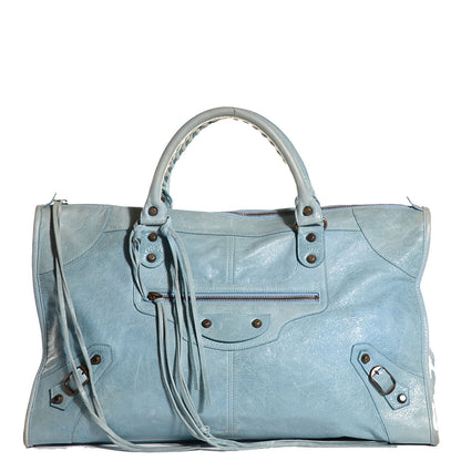 Balenciaga Chevre Classic Hardware Work Sky Blue 1 of 13